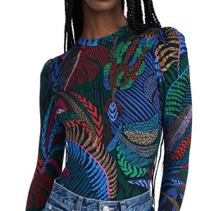 Farm Rio Amazonia Night bodysuit